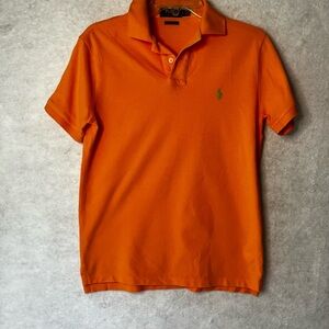 Polo Ralph Lauren Men 100% Cotton  Collar Polo Shirt Size SP